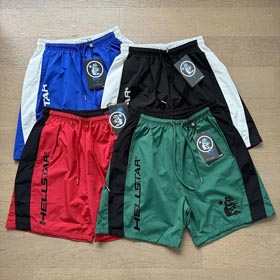 Hölle Stern Splitzen Stil Mode Casual Shorts-1639