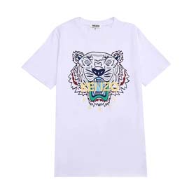 KENZO Einfaches grafisches Logo Print T-Shirt(40 Styles)-1651