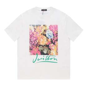Louis Vuitton LV Buntes gedrucktes T-Shirt (39 Stile) - 1709