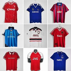 Beckham Retro Fußballtrikot-2000