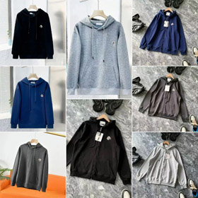 Moncler Kapuze mit Reißverschluss Langärmeliges Sweatshirt-5526  