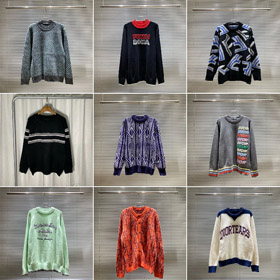 Dior Fendi neue Wollstrick Crew Neck Pullover-5545  