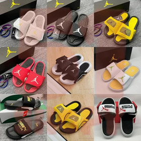 Jordan modische und bequeme Klettverschluss Pantoffeln-5594  