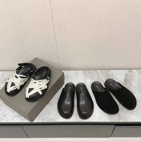 RICK OWENS/RO Megalace geschlossene Zehen Pantoffeln-5597  