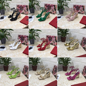 Dolce & Gabbana (DG) beliebte offene Zehen Schnalle Armband Sandalen-5616  