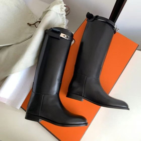 Hermès neue High-Top Schnalle Reitstiefel-5694  