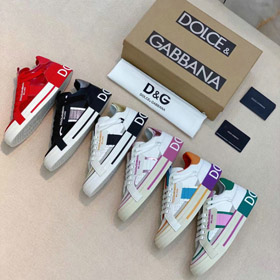 Dolce & Gabbana DG neue leichte und komfortable Lace-up Low-Top Schuhe-5762  