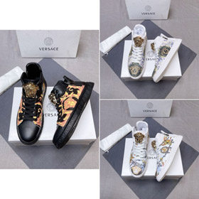 Versace neue Patchwork Stoff Sneakers-5771  