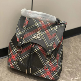 Vivienne Westwood Plaid Rucksack-5826  
