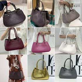 Bottega Veneta neue gewebte Tasche mit abnehmbarem Schultergurt-5832  