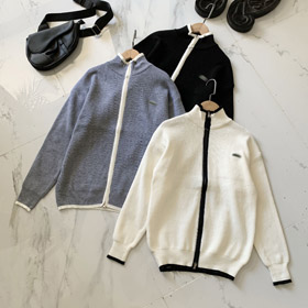 Lacoste neue Reißverschluss Cardigan Strickjacke-5894  