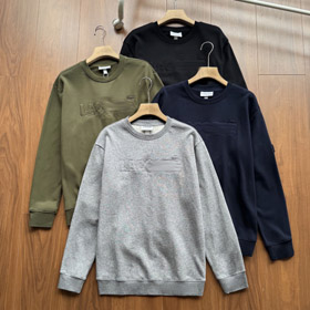 Lacoste klassisches Logo gestickt Crewneck Sweatshirt-5905  