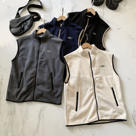 Lacoste Fleece gefüttert thermische Weste-5941  