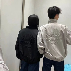 Acne Studios 1996 Zip-Up Windbreaker Jacke-5951  