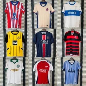 Neu 2024-2025 Sommer Europacup Fußball Trikot-1227  