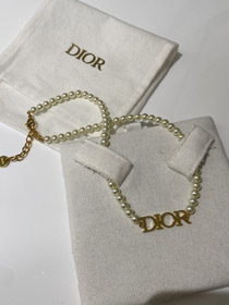 Dior Perlmutt-Halskette-3605