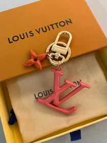 Louis Vuitton LV florale Initialen Schlüsselanhänger-3636