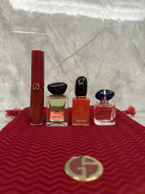 Armani Parfüm Probe Set von vier mit Schnürtel Tasche-3267