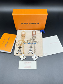 Louis Vuitton LV Vierblattkleuche und Eiffelturm Tasche Schlüsselanhänger-3840