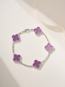 Van Cleef & ArpelsVan Cleef & Arpels Van Cleef & Arpels Violett Blume Armband-3905