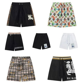 Burberry gedruckte Spitze-up gerade Bein Casual Shorts-2893  